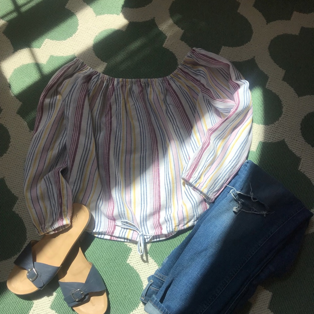 Gap stripped off shoulder worn few times